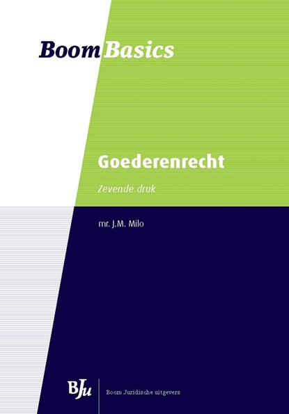 Goederenrecht, J.M. Milo - Ebook - 9789462744097