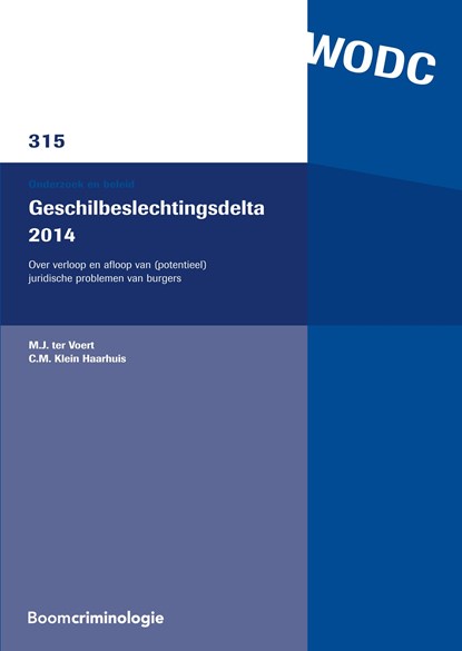 Geschilbeslechtingsdelta / 2014, M.J. ter Voert ; C.M. Klein Haarhuis - Ebook - 9789462744691