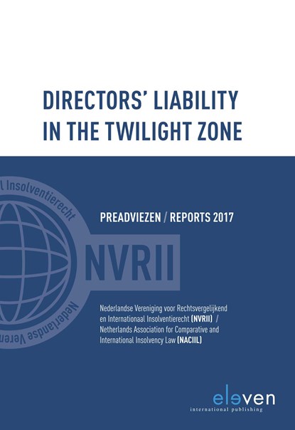 Directors liability in the twilight zone, Loes Lennarts - Ebook Adobe PDF - 9789462749115