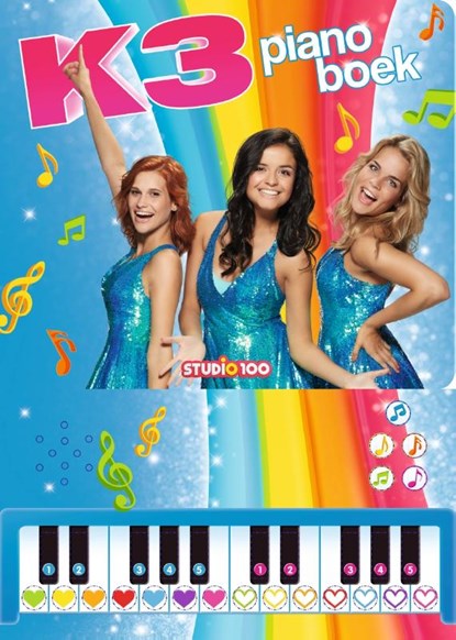 K3 Pianoboek,  - Gebonden - 9789462772649