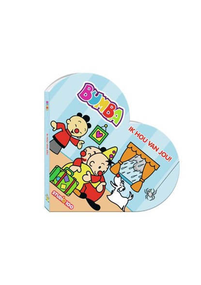 Bumba : kartonboek in hartvorm - ik hou van je !, Gert Verhulst - Gebonden - 9789462774834