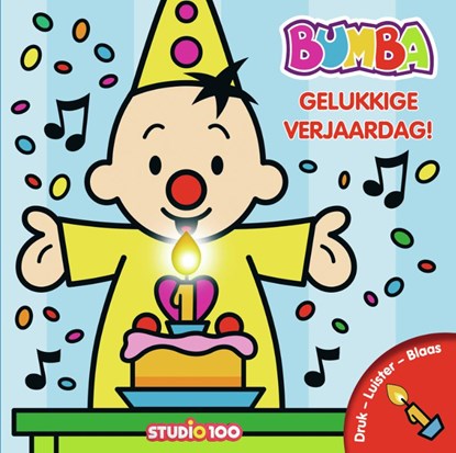 Bumba : verjaardagsboek met kaars en muziek, Inge Laenen - Gebonden - 9789462774933