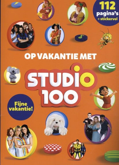 Op vakantie met Studio 100, Gert Verhulst - Paperback - 9789462775008
