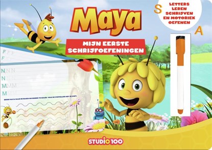 Maya: kartonboek - Mijn eerste schrijfoefeningen, Studio 100 - Gebonden - 9789462775770
