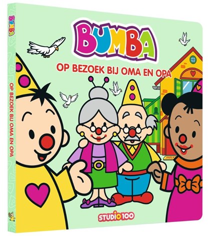 Bumba : kartonboek - Op bezoek bij oma en opa, Inge Laenen - Gebonden - 9789462776807