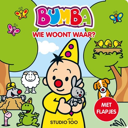 Bumba : kartonboek met flapjes - Wie woont waar?, Inge Laenen - Gebonden - 9789462777057