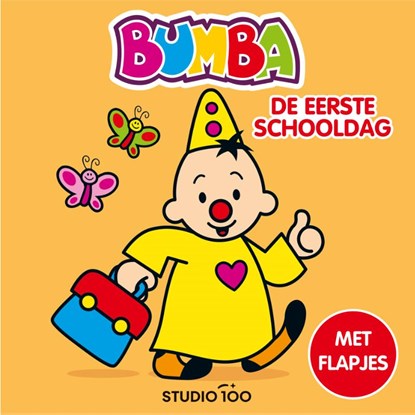 Bumba : kartonboek met flapjes - De eerste schooldag, Inge Laenen - Gebonden - 9789462777330