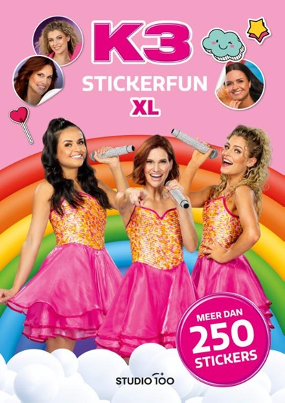K3 : stickerboek - Stickerfun XL, Gert Verhulst - Paperback - 9789462777569