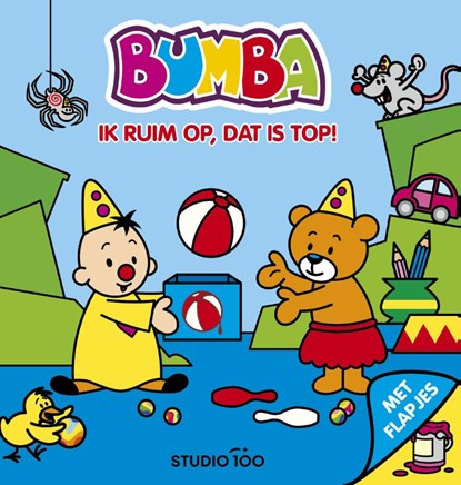 Bumba : Kartonboek met flapjes - Ik ruim op, dat is top!, Inge Laenen - Gebonden - 9789462778115