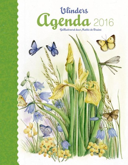 Vlinders Agenda 2016 Mattie de Bruine, Mattie de Bruine - Losbladig - 9789462781900