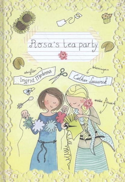 Rosa's teaparty, Ingrid Medema - Gebonden - 9789462783324