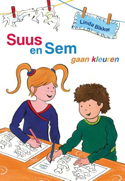 Suus en Sem gaan kleuren, Linda Bikker - Gebonden - 9789462789067
