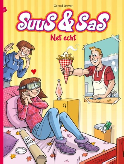 Suus & sas 11. net echt, gerard leever - Paperback - 9789462802766