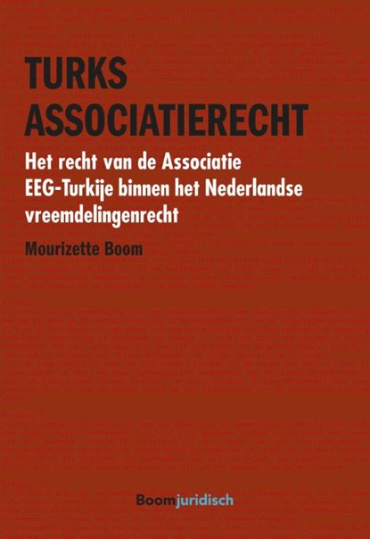Turks associatierecht, Mourizette Boom - Paperback - 9789462900561
