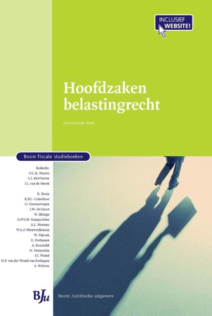 Boom fiscale studieboeken Hoofdzaken belastingrecht, O.C.R. Marres ; S.J. Mol-Verver ; J.L. van de Streek ; Jan van de Streek - Gebonden - 9789462900882