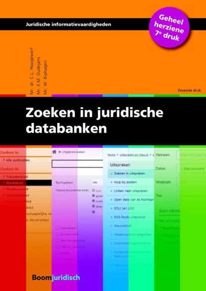 Zoeken in juridische databanken, C.L. Hoogewerf ; E.M. Oudejans ; W. Riphagen - Paperback - 9789462901278