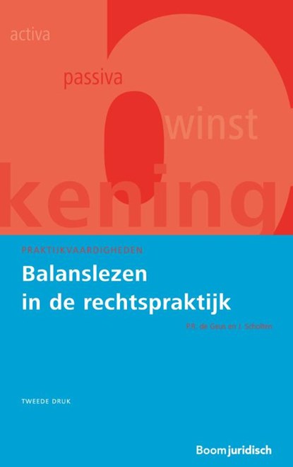 Balanslezen in de rechtspraktijk, P.R. de Geus ; Jaap Scholten - Paperback - 9789462902404