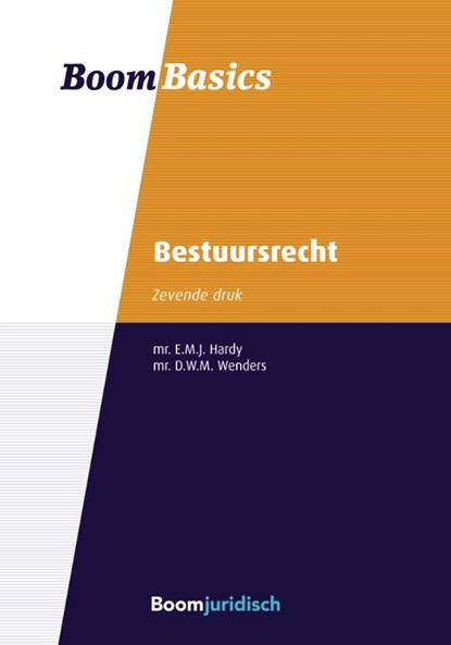 Bestuursrecht, E.M.J. Hardy ; D.W.M. Wenders - Paperback - 9789462902596