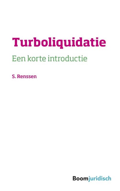Turboliquidatie, Samantha Renssen - Paperback - 9789462903197