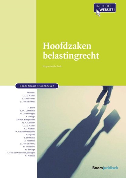 Hoofdzaken belastingrecht, O.C.R. Marres ; Suzanne Mol-Verver ; JL van de Streek - Gebonden - 9789462903418