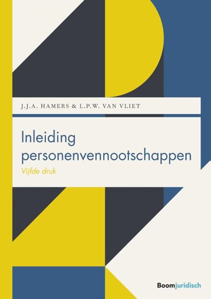 Inleiding personenvennootschappen, Jos Hamers ; Lars van Vliet - Paperback - 9789462904460