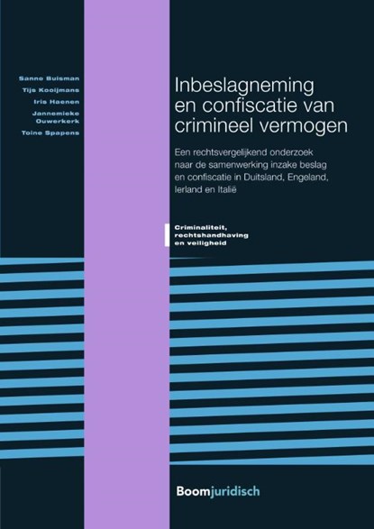 Inbeslagneming en confiscatie van crimineel vermogen, Sanne Buisman ; Tijs Kooijmans ; Iris Haenen ; Jannemieke Ouwerkerk ; Toine Spapens - Paperback - 9789462904552