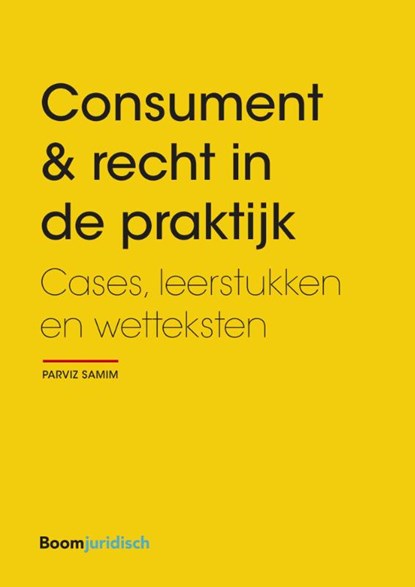 Consument & recht in de praktijk, Parviz Samim - Paperback - 9789462905184
