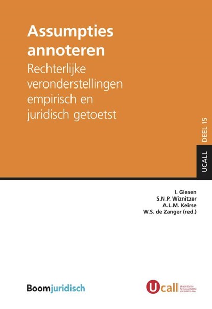 Assumpties annoteren, I. Giesen ; W.S. de Zanger ; S.N.P. Wiznitzer ; A.L.M. Keirse - Paperback - 9789462906051