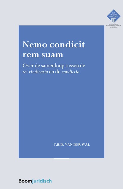Nemo condicit rem suam, Tobias van der Wal - Paperback - 9789462906099