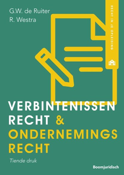 Verbintenissenrecht & ondernemingsrecht, Robert Westra ; Wim de Ruiter - Paperback - 9789462906334