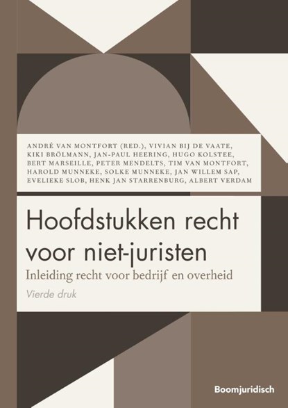 Hoofdstukken recht voor niet-juristen, André van Montfort - Paperback - 9789462906730