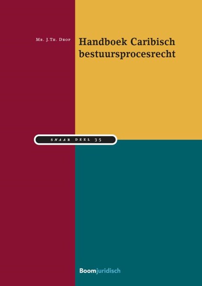 Handboek Caribisch bestuursprocesrecht, Johannes Drop - Paperback - 9789462906761