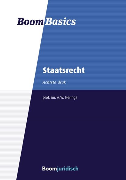 Staatsrecht, Aalt Willem Heringa - Paperback - 9789462907409