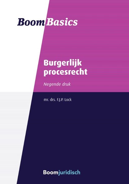 Burgerlijk procesrecht, F.J.P. Lock - Paperback - 9789462907577