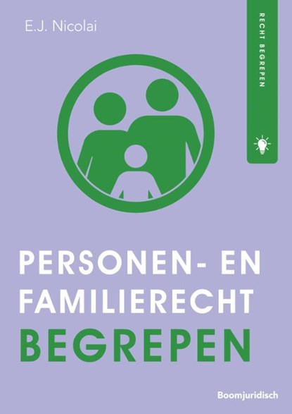 Personen- en Familierecht begrepen, E.J. Nicolai - Paperback - 9789462908987
