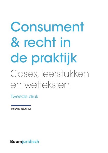 Consument & recht in de praktijk, Parviz Samim - Paperback - 9789462909021