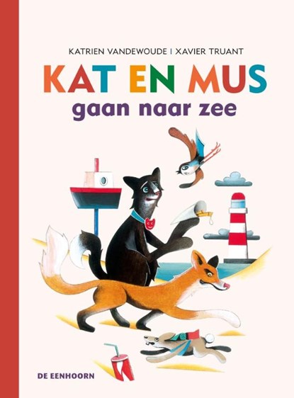 Kat en Mus gaan naar zee, Katrien Vandewoude - Gebonden - 9789462912366