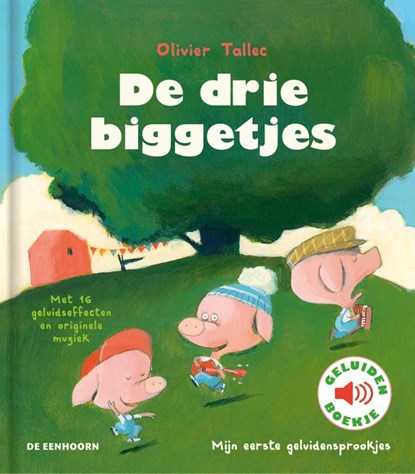 De drie biggetjes, Olivier Tallec - Gebonden - 9789462919303