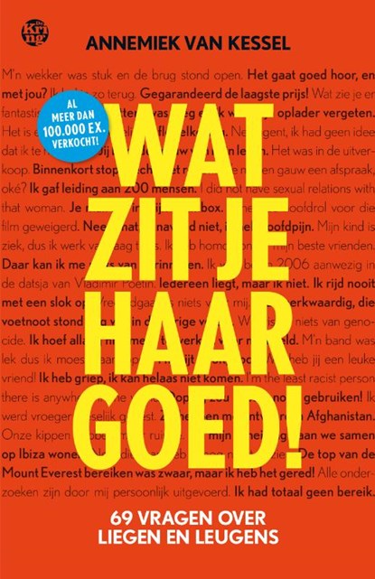 Wat zit je haar goed!, Annemiek van Kessel - Paperback - 9789462971677