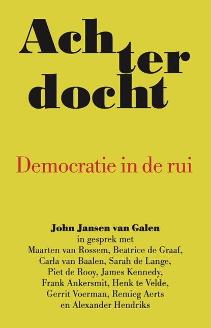Achterdocht, John Jansen van Galen - Paperback - 9789462972865