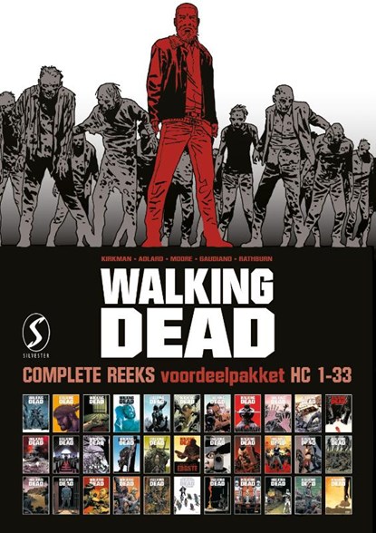 Walking Dead: Complete reeks HC 01-33 (voordeelpakket), Robert Kirkman ; Charlie Adlard ; Tony Moore ; Cliff Rathburn - Gebonden - 9789463060493