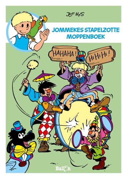Jommekes stapelzotte moppenboek, Jef Nys - Paperback - 9789463079891