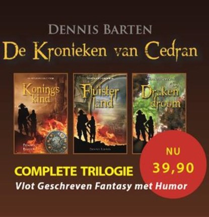 De kronieken van Cedran trilogie, Dennis Barten - Paperback - 9789463080231
