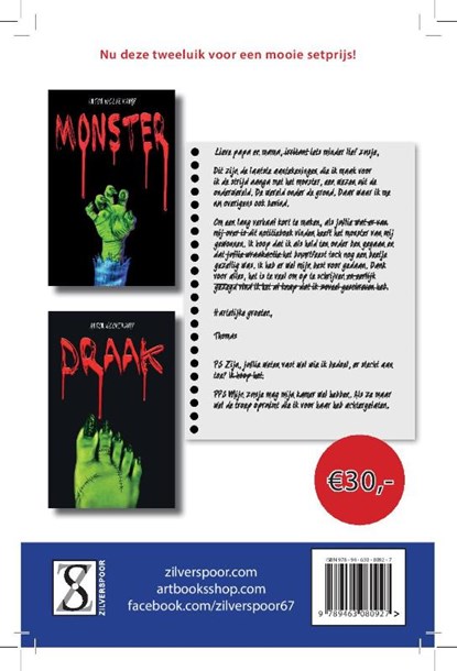 Monster & Draak tweeluik - compleet (deel 1 en 2), Anton Wolvekamp - Paperback - 9789463080927
