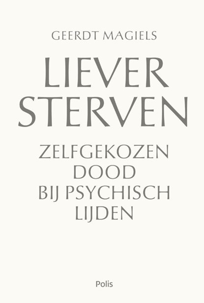 Liever sterven, Geerdt Magiels - Paperback - 9789463100311
