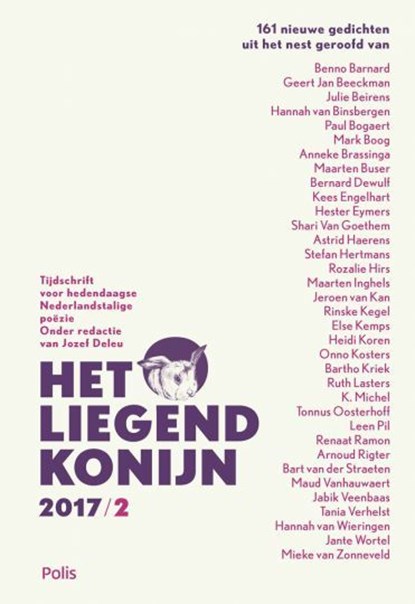Het Liegend Konijn 2017/2, Jozef Deleu - Gebonden - 9789463102803