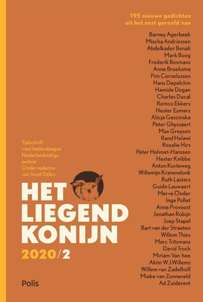 Het Liegend Konijn jg. 18 nr. 2, Jozef Deleu - Paperback - 9789463105804