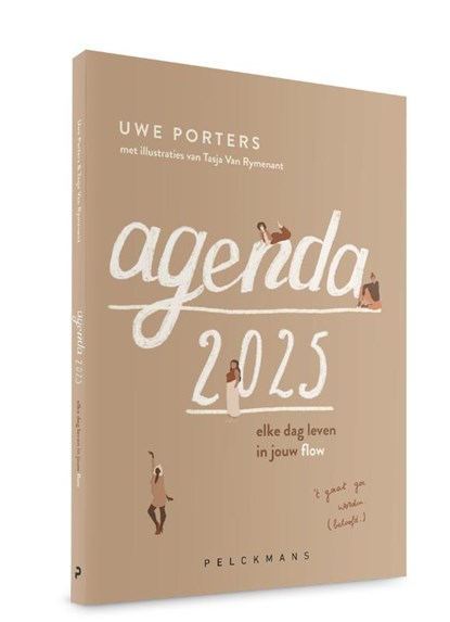 Agenda 2025 - Elke dag leven in jouw flow, Uwe Porters - Paperback - 9789463106344