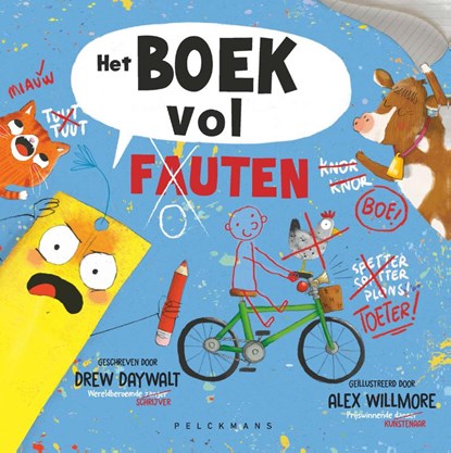 Het boek vol fauten, Drew Daywalt ; Alex Willmore - Gebonden - 9789463107396