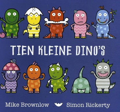 Tien kleine dino's, Mike Browlow - Gebonden - 9789463132572